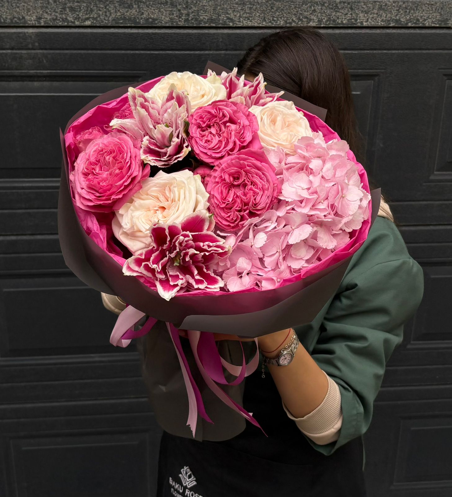 Lilium 3,White Ohara 3,Passion In Pink 2,Hydrangea Pink 1