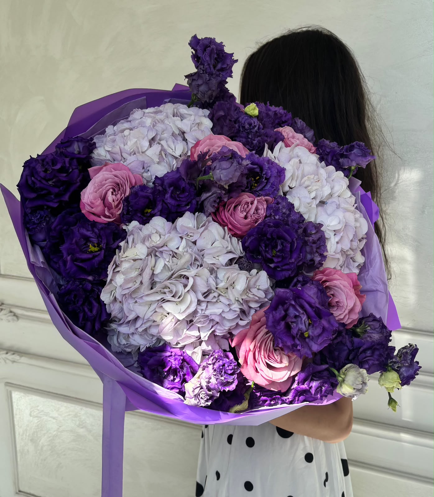 Hydragea Lilac 3, Crown 7, Lisianthus