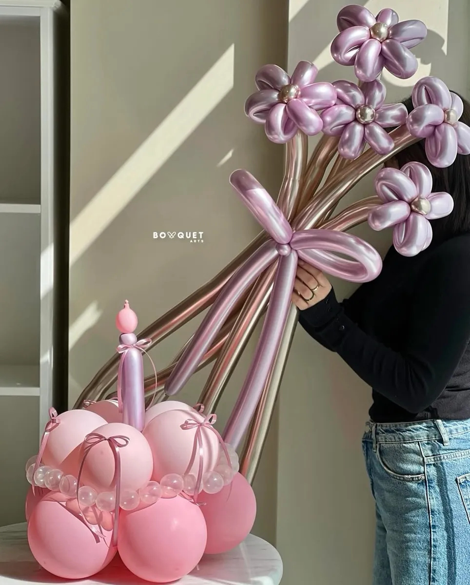 Şarlardan Hazırlanmış Buket və Tort