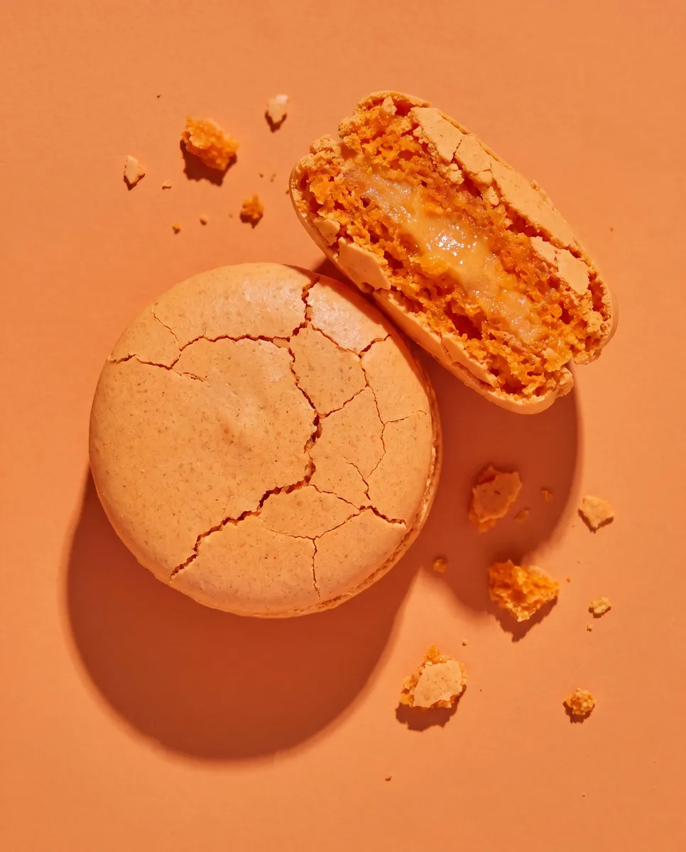 Orange macaroon