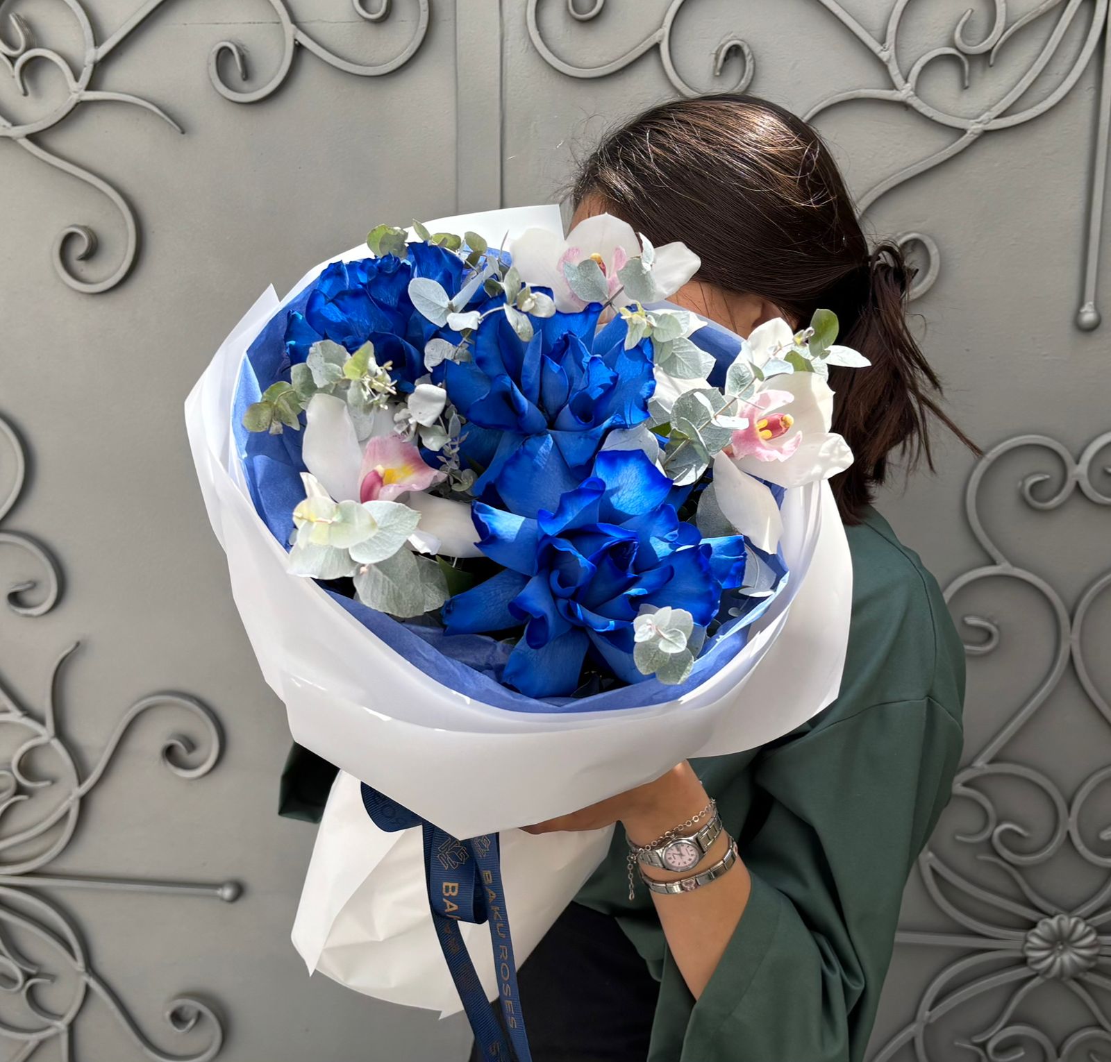 Blue Rose 3,Cymbidium White 3