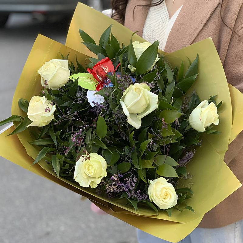 7 Ağ Qızılgül - code:5091